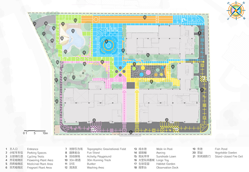 飞行棋幼儿园（上海市徐汇区科技幼儿园文定园景观提升）丨中国上海丨VIA维亚景观-65