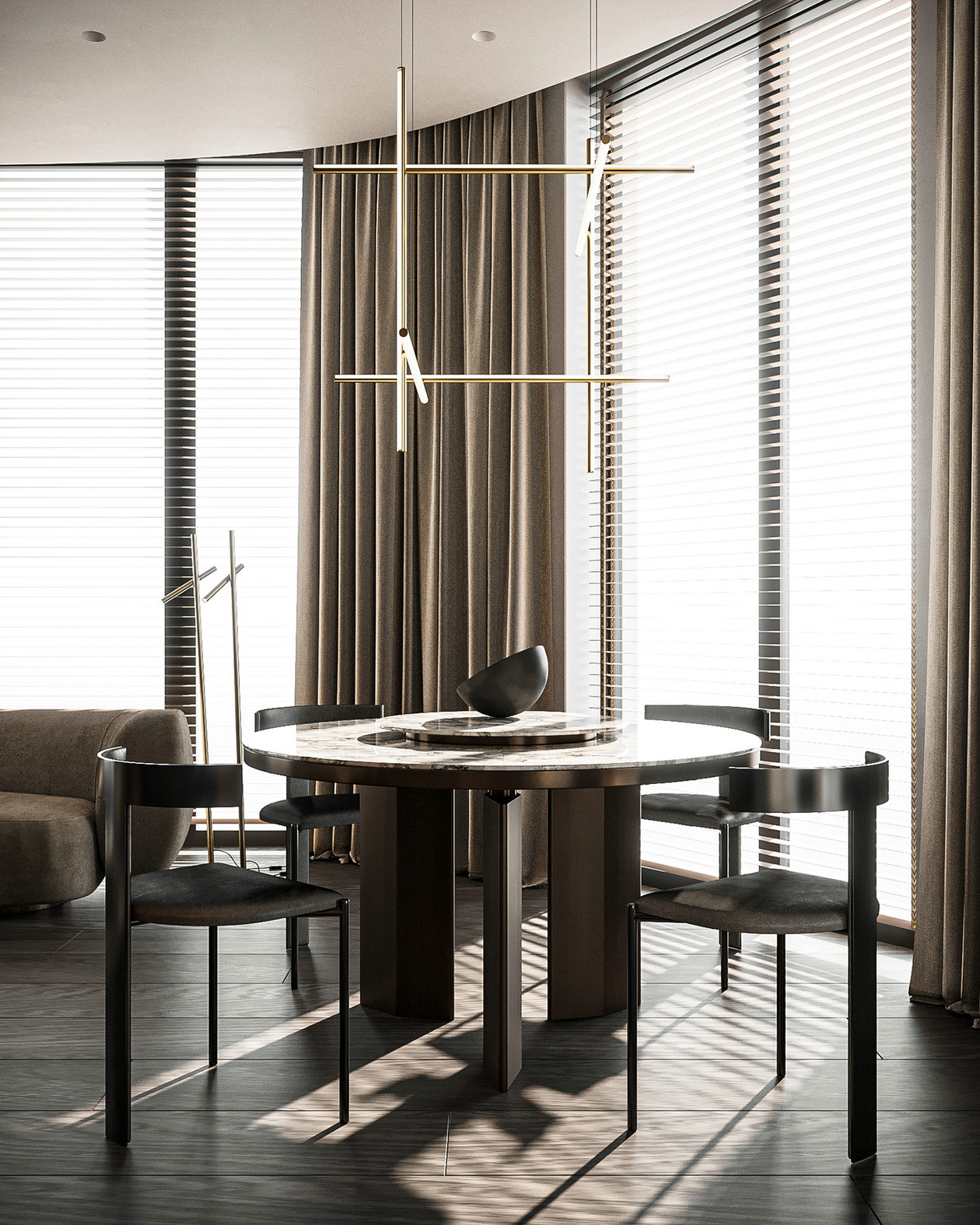 深色系公寓设计-3