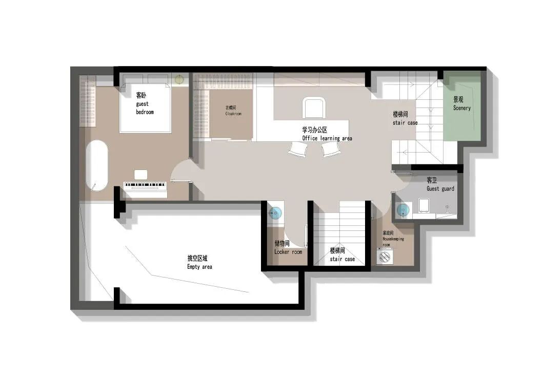 金辉江山铭著 · 现代自然风格的别墅设计探索丨青马别墅设计-75