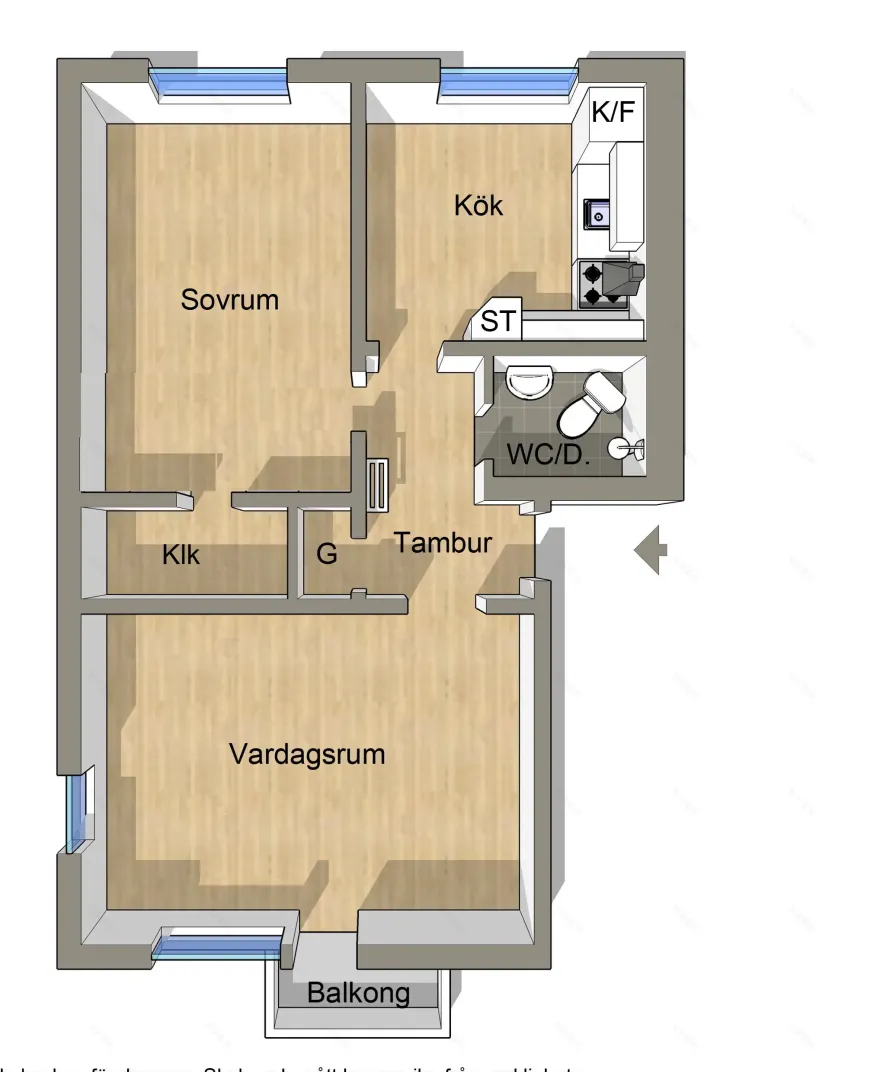 瑞典 46 平米民族风公寓的平衡魅力-22