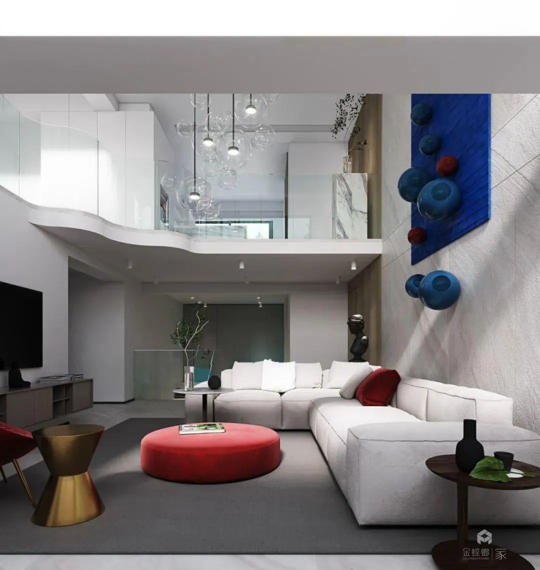 纯白空间的现代风尚 · 鼎太风华 300㎡装修案例丨金螳螂家深圳店-16