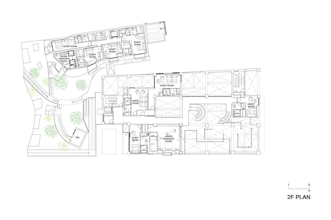 前桥市白井屋酒店丨日本丨Daici Ano Katsumasa Tanaka-20