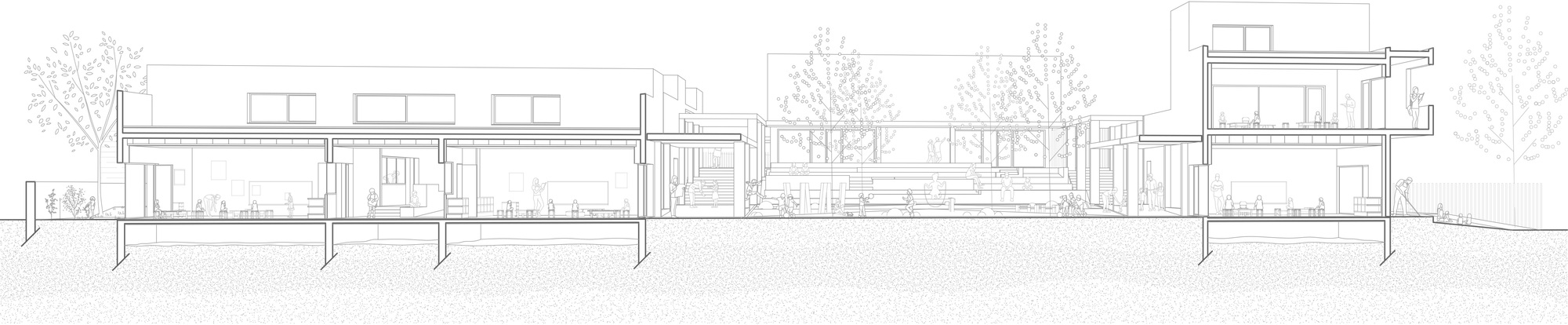 保罗·杜美学校综合楼

注：Comple·推测可能是Complex的拼写错误，school complex常见意思是学校综合楼  丨法国丨AT architectes-35