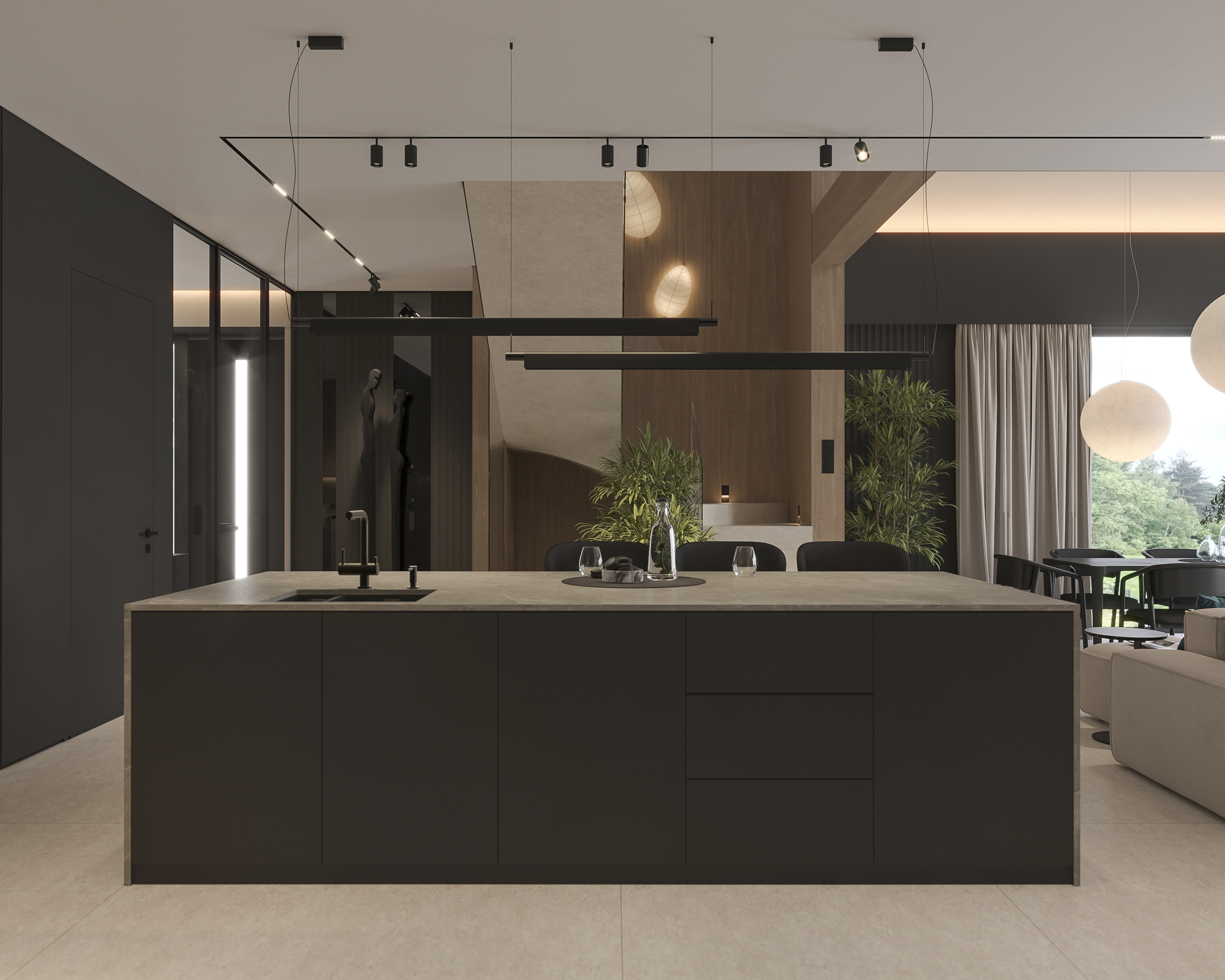 House in a modern style #K1-18