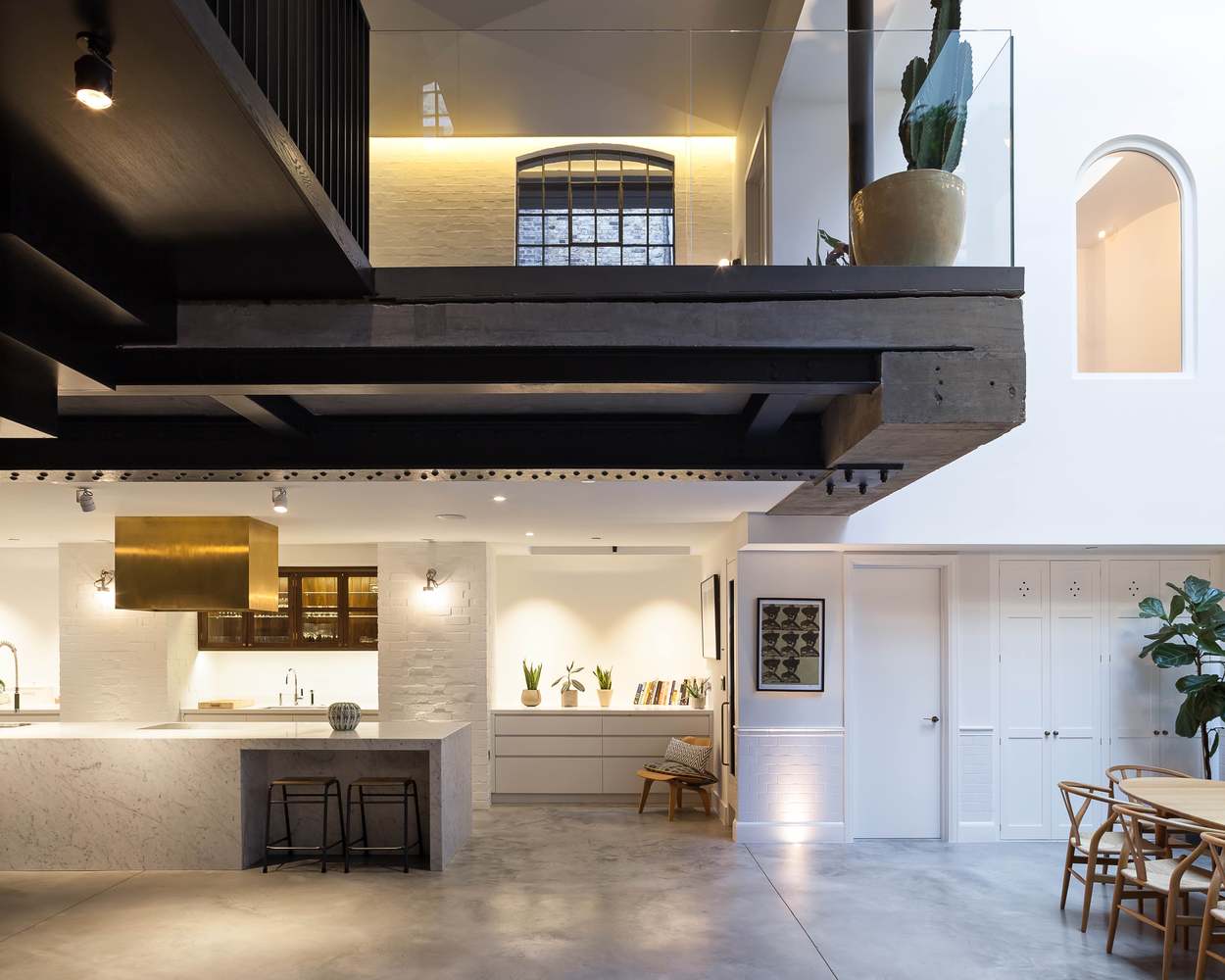 伦敦百年房产变身高雅现代住宅-14