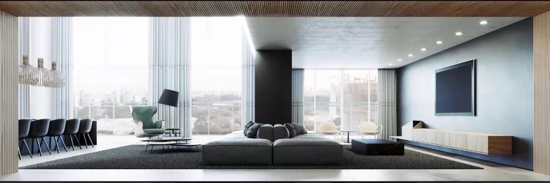 Ito 设计团队打造圣保罗 CDS 公寓 | 简约奢华,融入自然-10