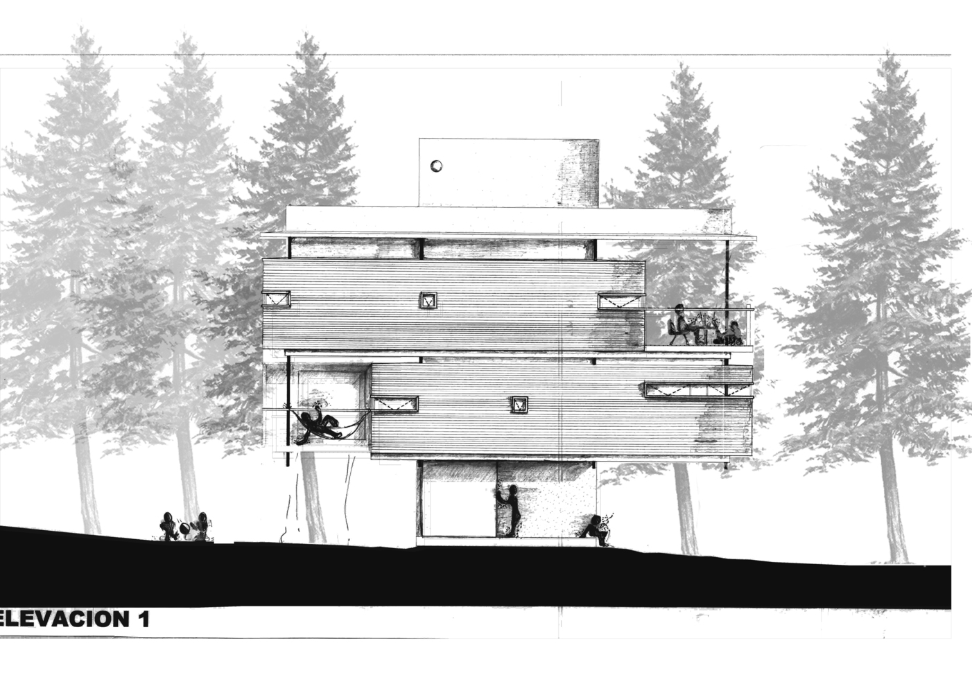 阿根廷Bosques de Mar Azul小木屋-26