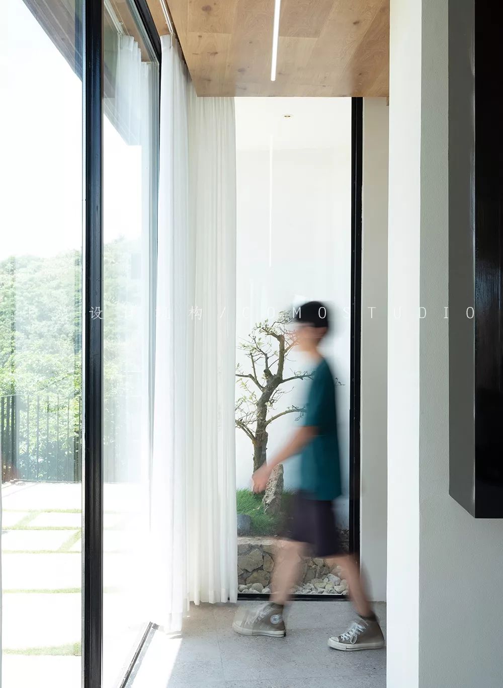 温岭石塘 | 漫居枕石听海——黑与白的诗性生活空间-53