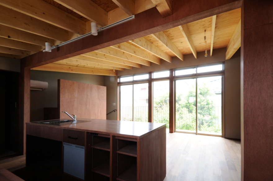 共享屋顶露台的住宅丨JUN SHIMOMURA ARCHITECTS-10