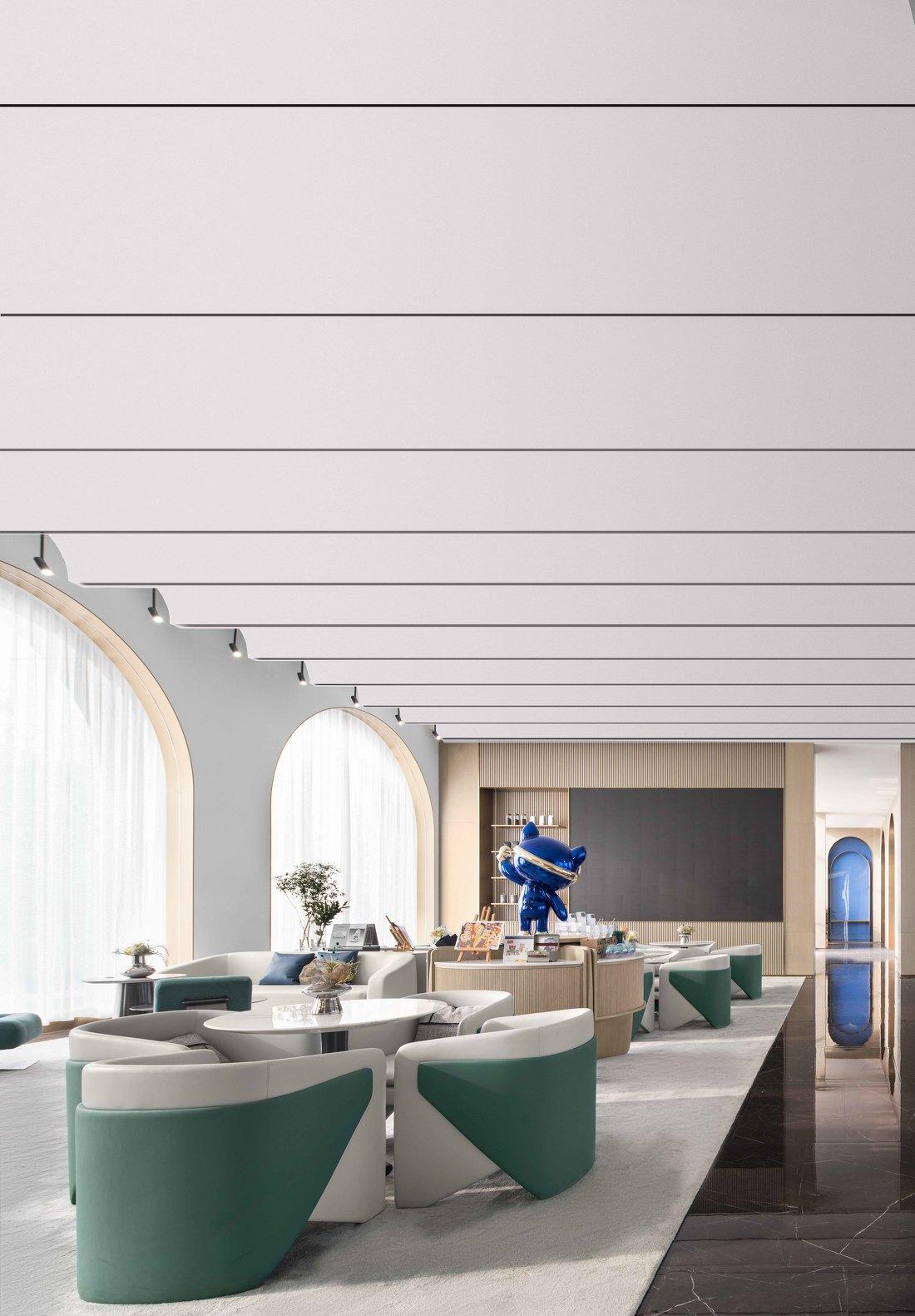 尚石设计丨售楼处丨旭辉×尚石 • 向阳而生的微笑生活馆-15