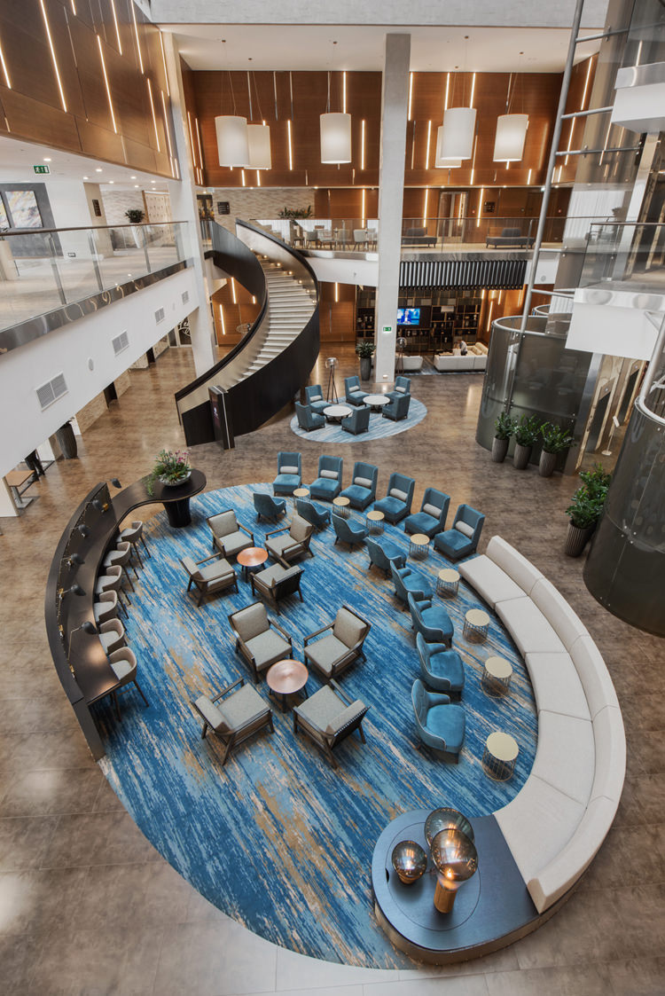 莫斯科伏努科沃希尔顿逸林酒店室内设计丨俄罗斯莫斯科丨Archsolutions(安娜·穆谢延科,埃德尔魏斯·科罗列娃)-14