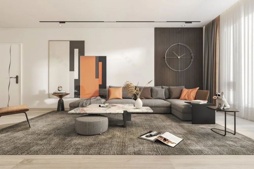 轻奢风都市女性美宅-14