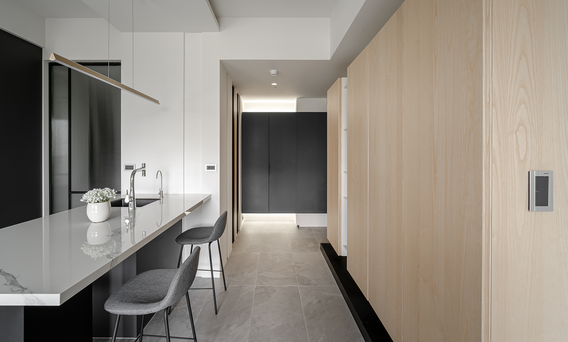 Hong Home 住宅设计丨中国台中丨Haven Space Design-5