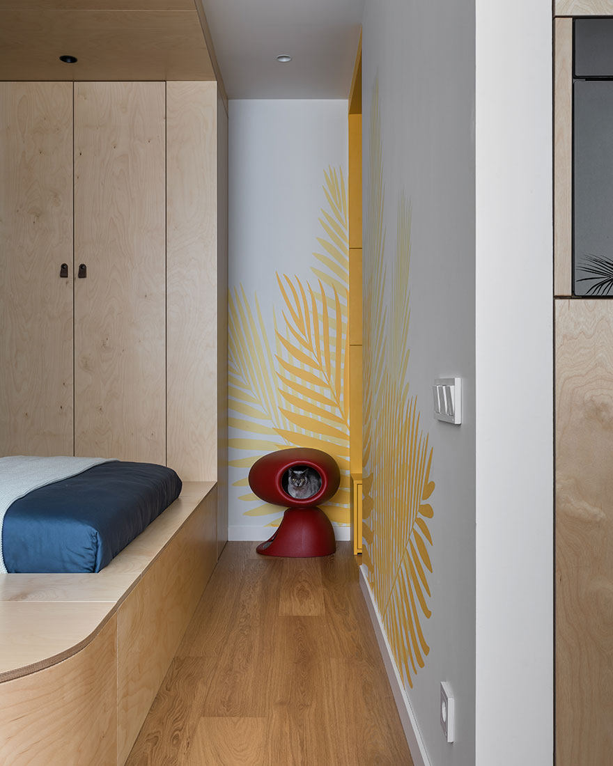 25 平米迷你公寓设计丨白俄罗斯明斯克丨Kononov Studio-9