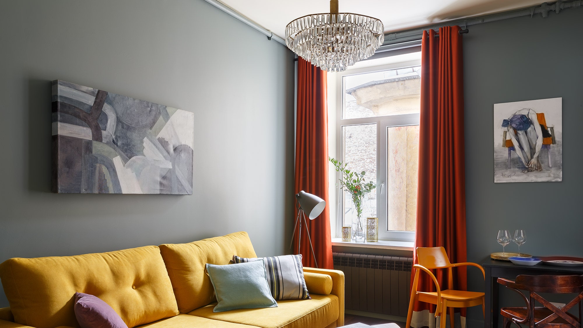 圣彼得堡56㎡公寓式酒店丨俄罗斯圣彼得堡丨El Born工作室（伊利亚·古良采夫,叶卡捷琳娜·阿拉吉奇）-2