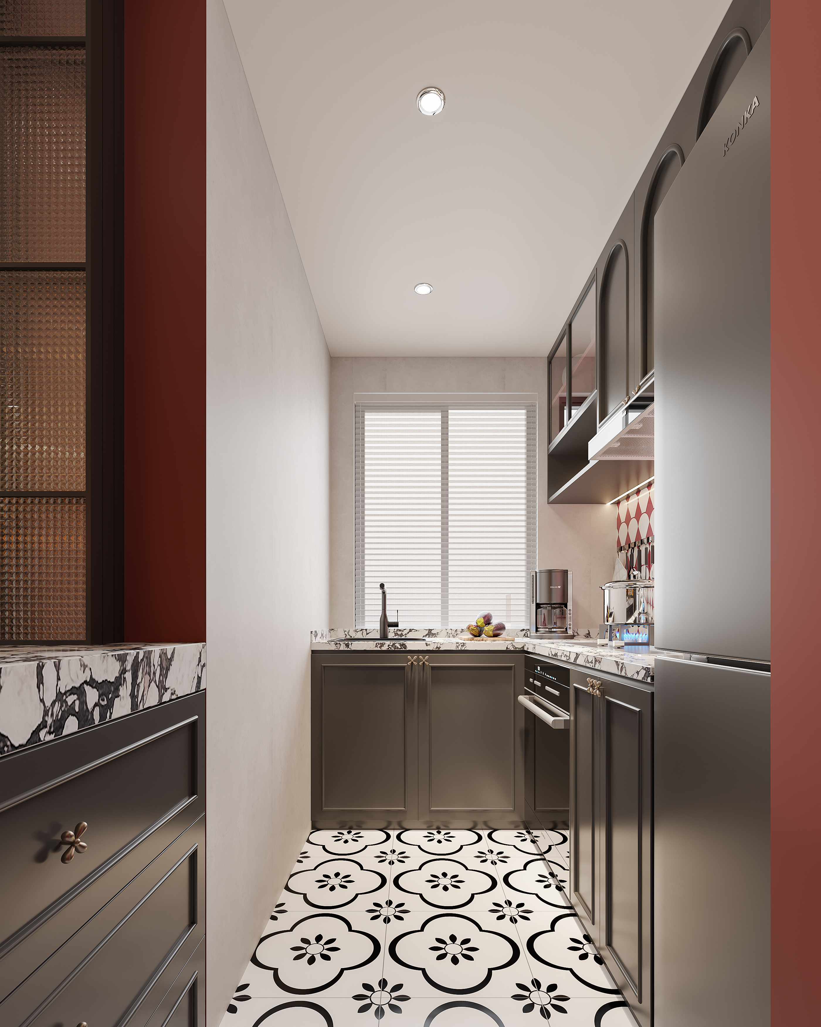 山海四季城 86㎡法式中古设计丨中国深圳丨如愿空间设计-9