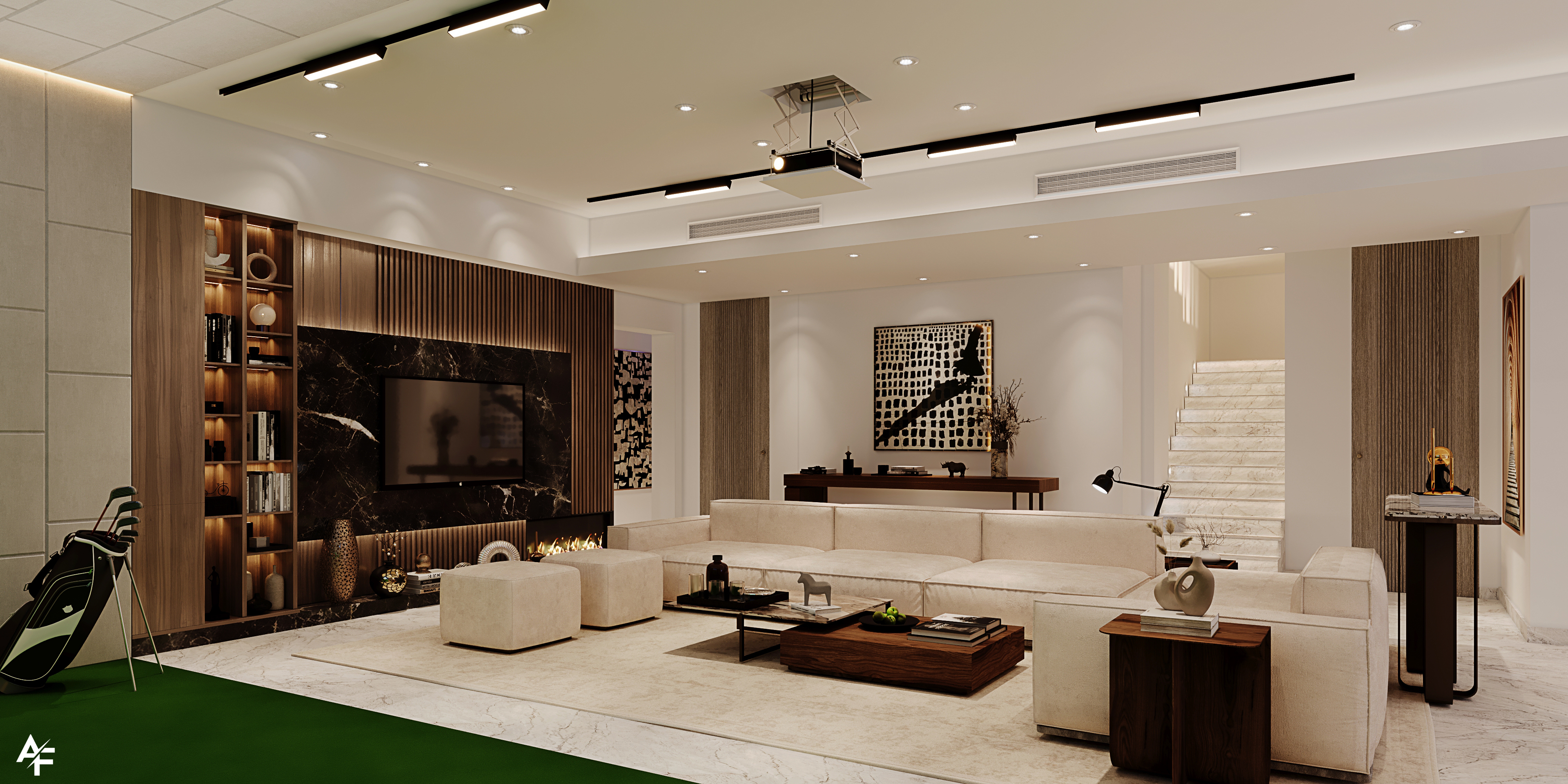 高尔夫模拟器丨Ahmed Fathi-6