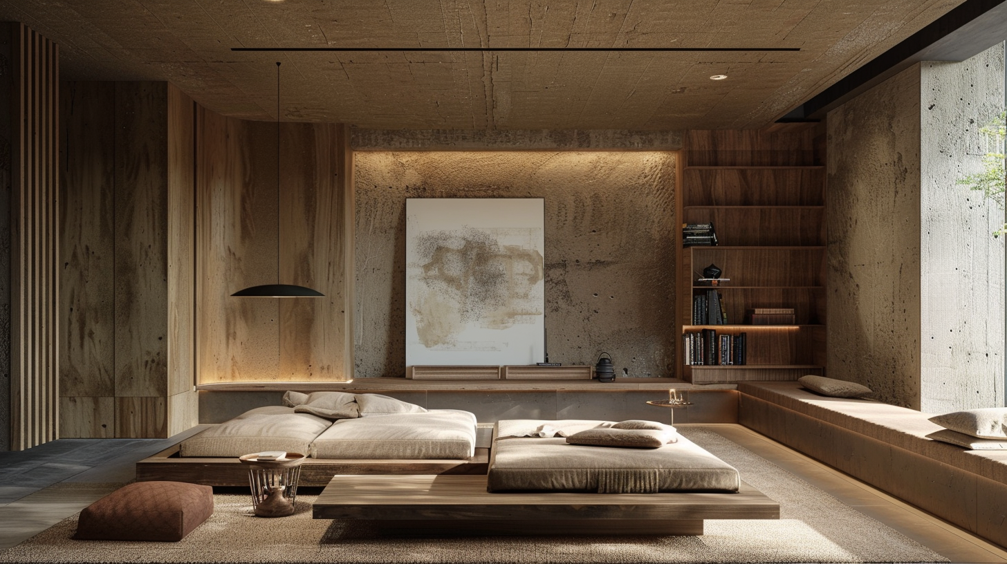 侘寂（Wabi-sabi ）风格的室内设计-0