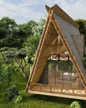 Ecohotel Cabins Design