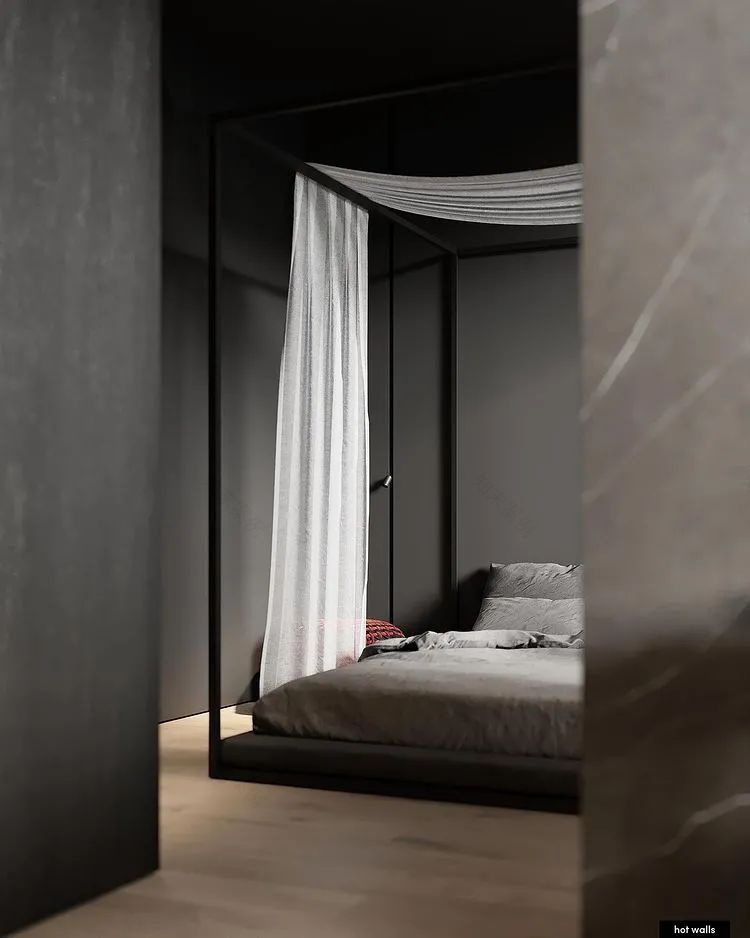 灰木色高级感住宅丨Hot Walls-49