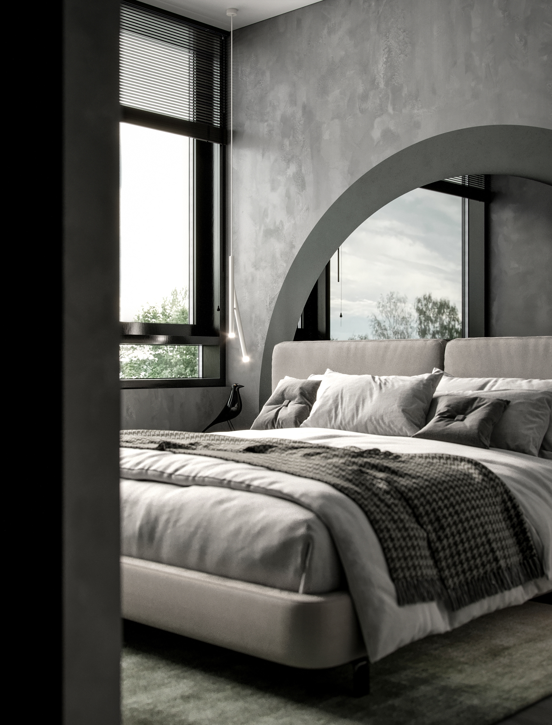 GREY TONES IN THE CAVE / CGI Visualizations-12