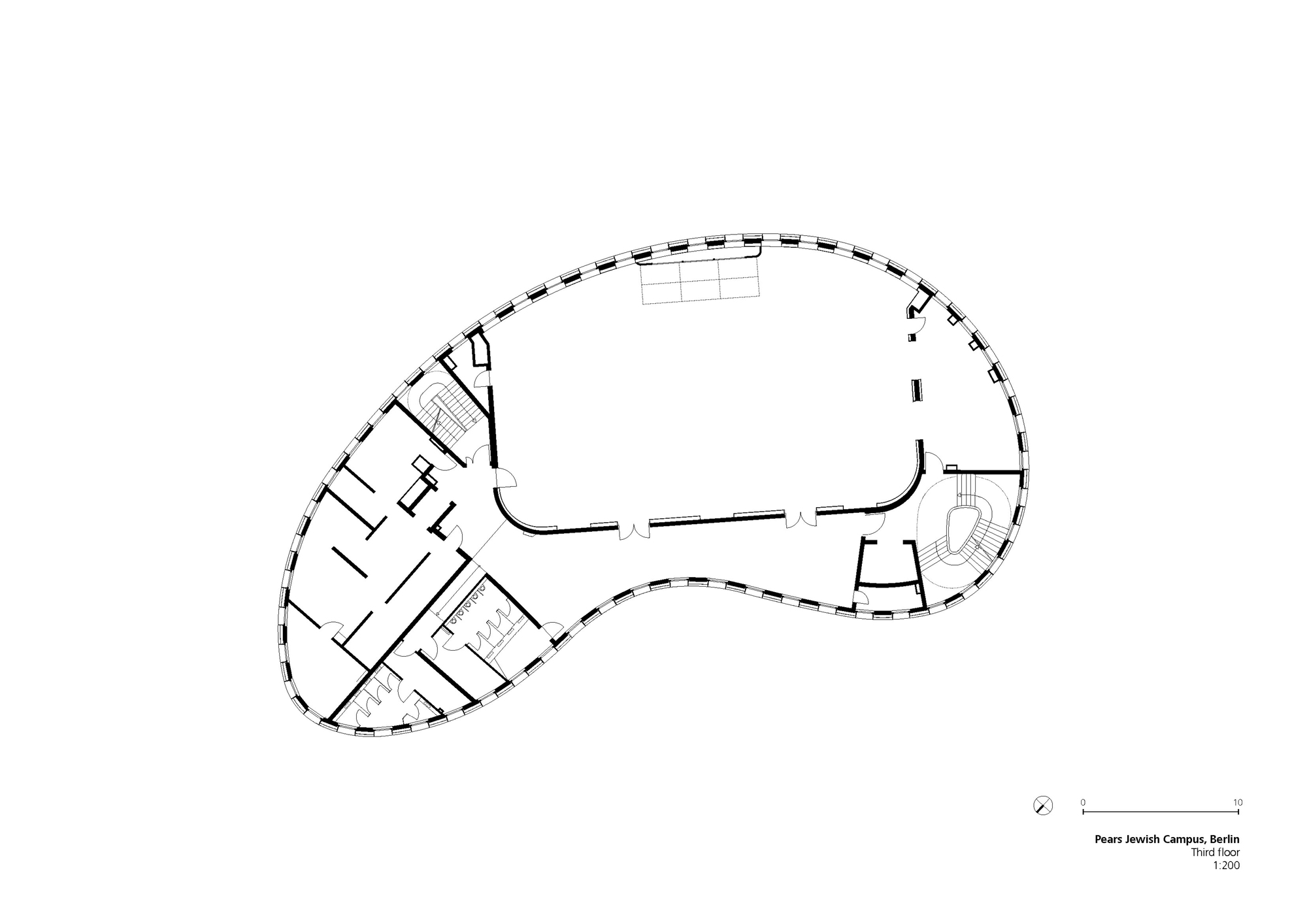 皮尔斯犹太校园丨德国柏林丨Tchoban Voss Architekten-61