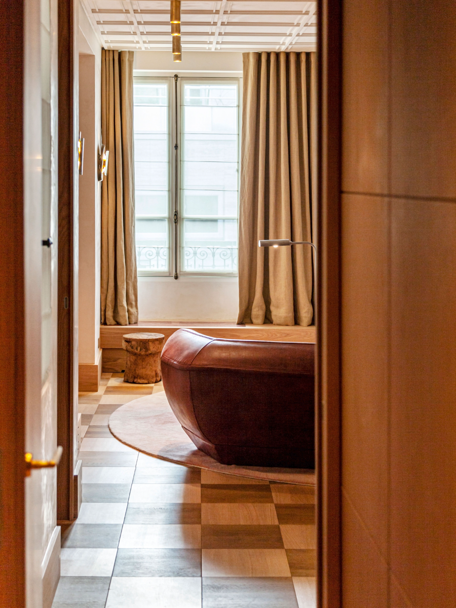 复古公寓设计 | 艺术、设计与材料的有机结合-29