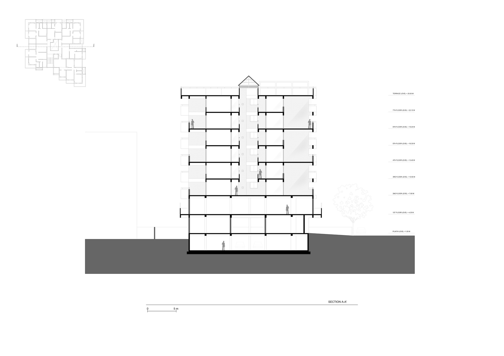 Housing Apartment at Badade Nagar / Studio Frozen Music-30