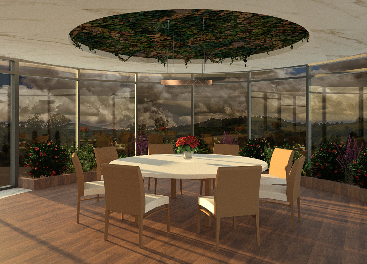 亲自然别墅室内设计丨Prof. Tariq Rashed-14