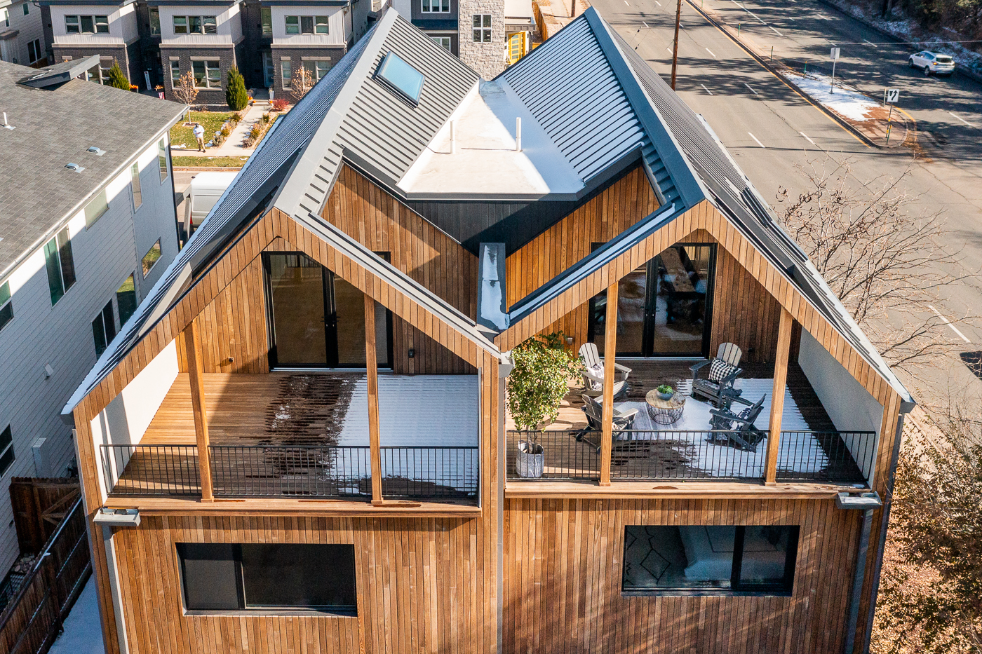 恩格尔伍德被动式房屋复式丨美国科罗拉多丨Shape Architecture Studio-16