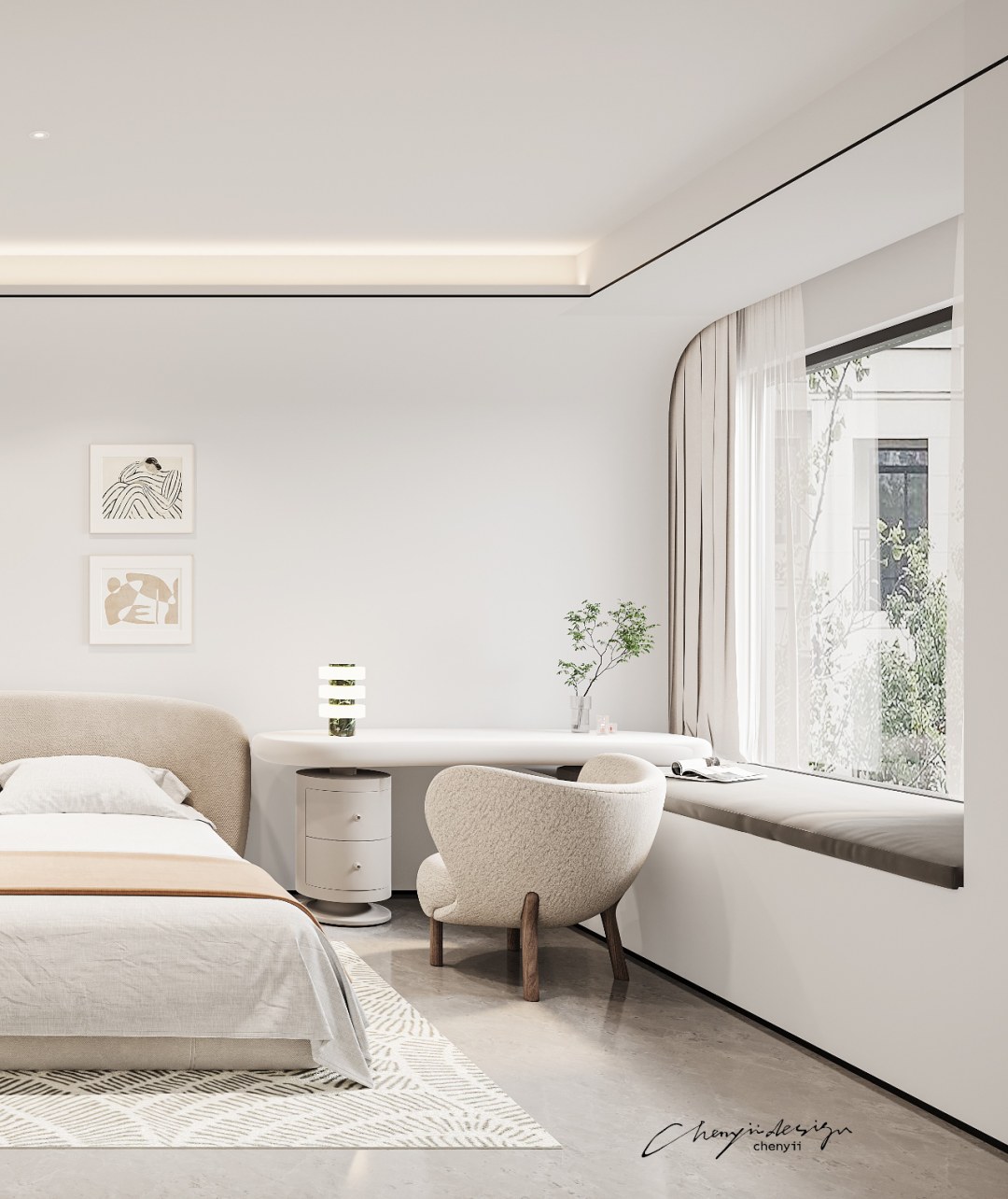 青岫 · 陈程意设计师的绿色诗意住宅设计丨中国洛阳丨忱意空间设计研究室-43