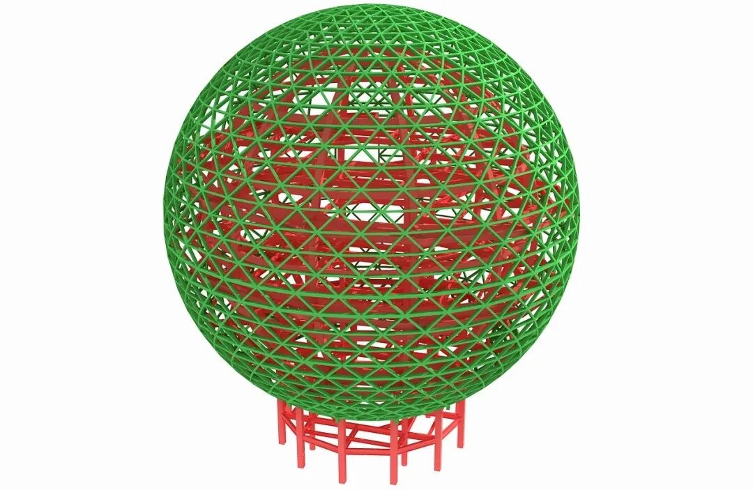 三亚新地标“莫比乌斯环”地标连廊卸载收官！-20