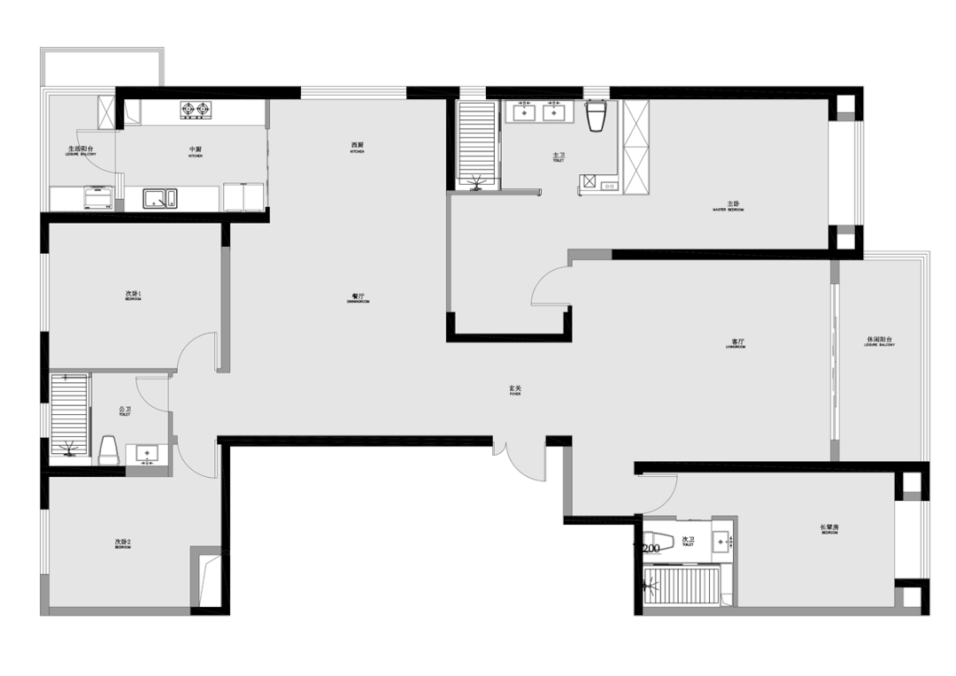 初沐 · 意式极简的梅溪华府住宅设计丨中国长沙丨住美设计-52