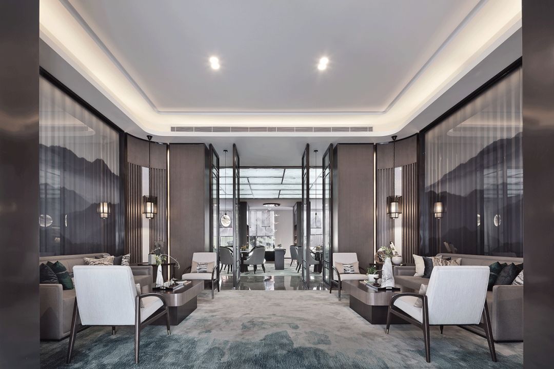 江南意蕴，现代美学——无锡合景玺悦珑庭售楼部设计-44