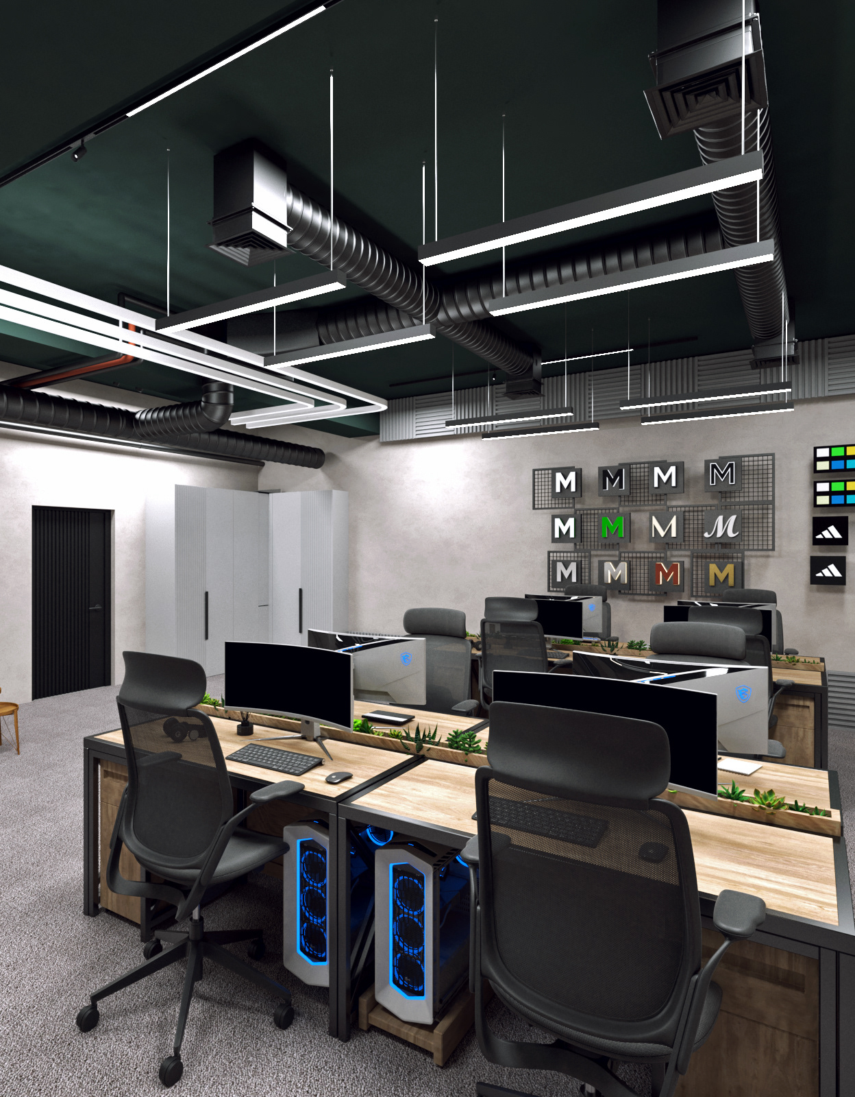 GITS PROJECT Workplace Interior Design-9