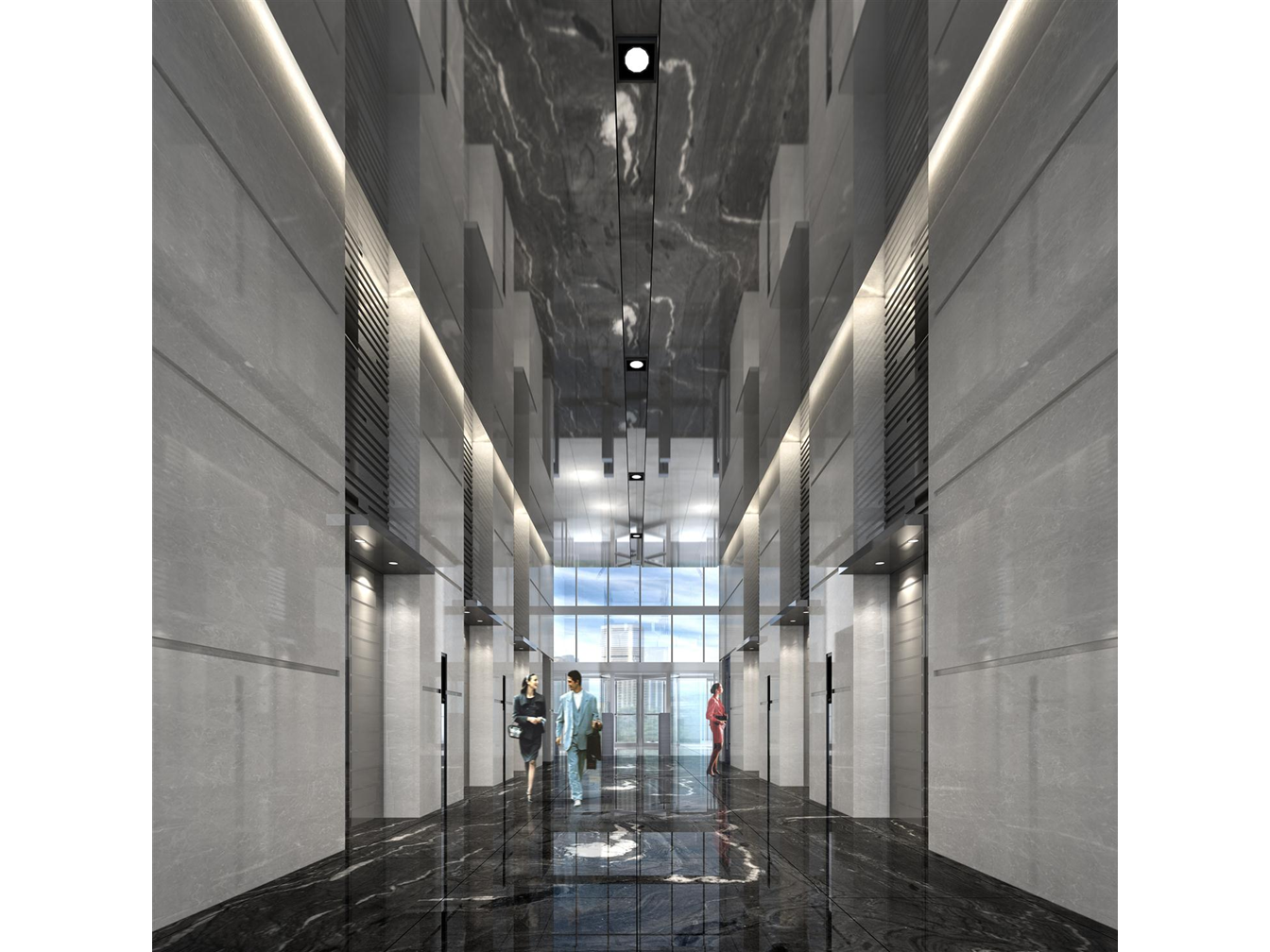 中海油大楼办公空间(方案设计概念)-17