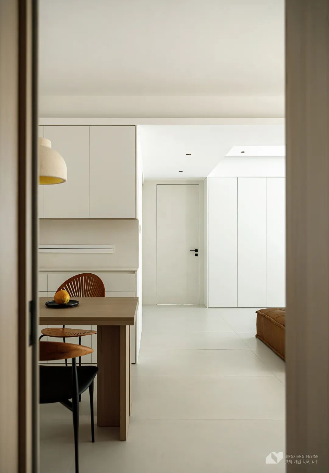 璞境 · 简约奶油侘寂风,纯净空间的艺术探索丨中国深圳丨深圳境相设计-42