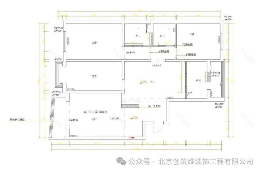 福成二期|120㎡现代简约风案例-47