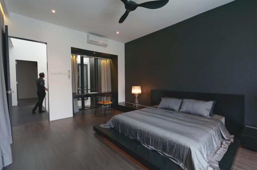 双人住宅中的流动空间与光影游戏-52