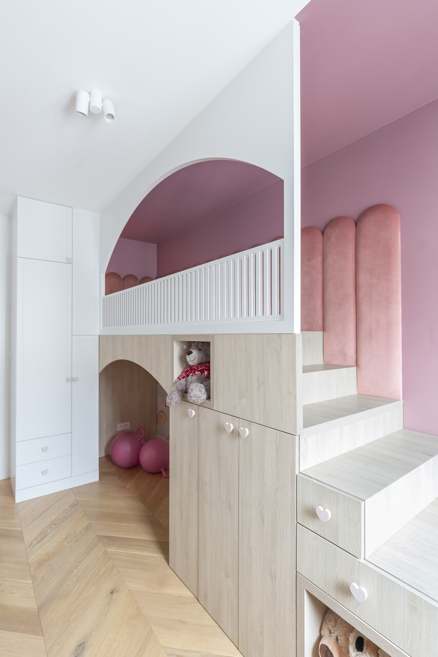 90平华沙普拉达住宅设计丨波兰华沙丨AAW studio architektura wnętrz-34