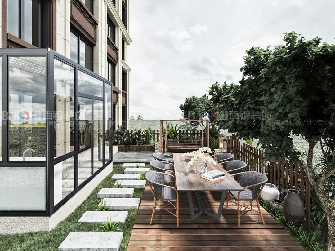 国宾天下 280 平美式轻奢别墅,四层空间多重功能集于一体-61