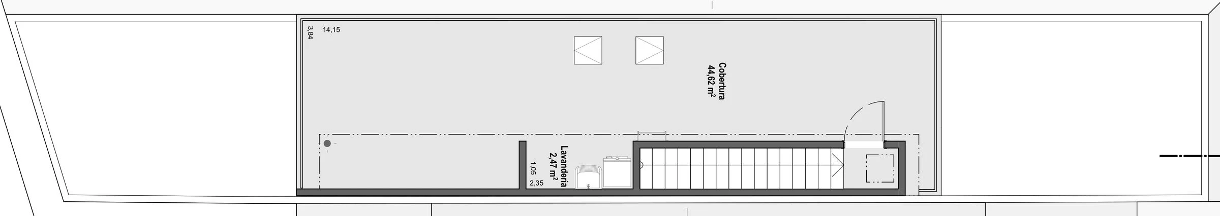 巴西 Vila Leopoldina House | 简约灵动的三层私人住宅-30