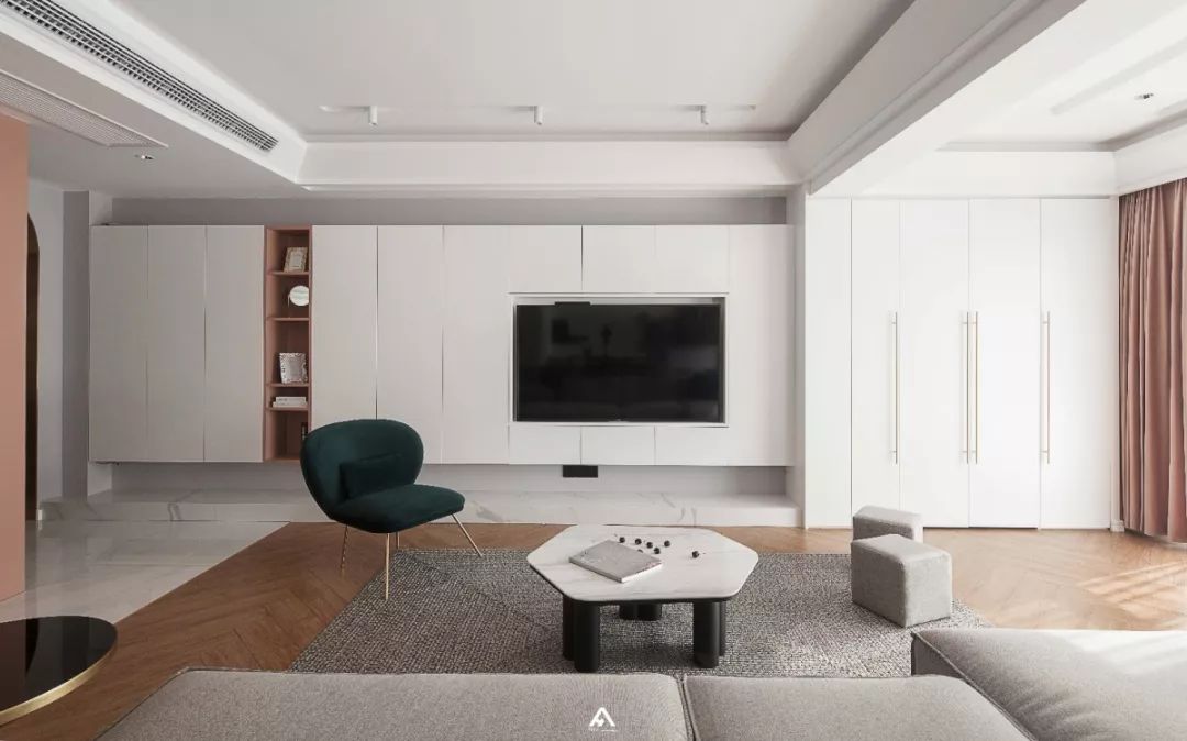 120㎡粉色控家，客餐厅++ 西厨一体化，温馨又高级-22