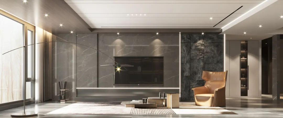 阜新·枫丹丽都意式轻奢大平层丨中国阜新丨于文设计工作室-21