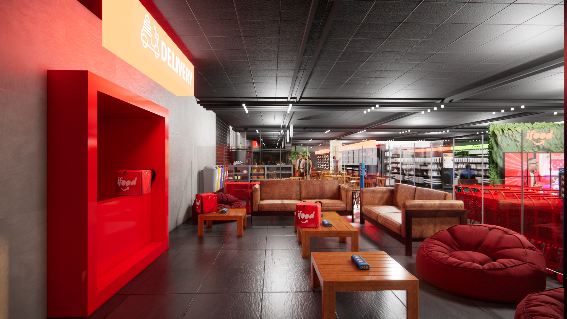 Ifood® 实体店概念丨Protrade MKT-14