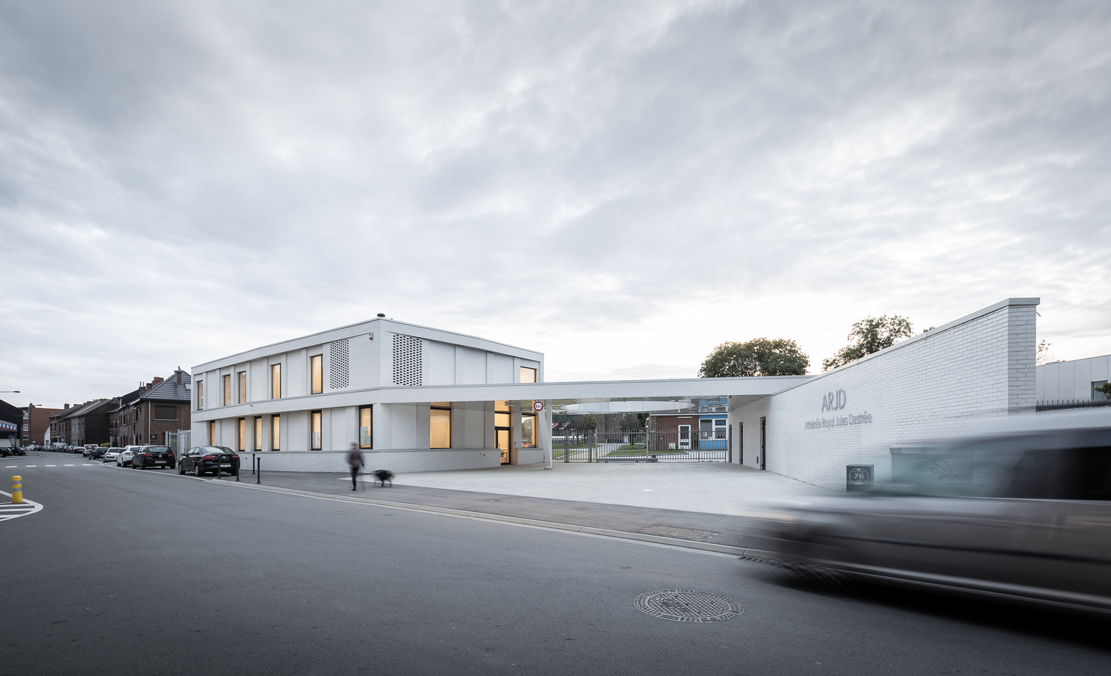 Marcinelle II School · 绿色校园的边界之美丨比利时丨LT2A,OPEN ARCHITECTES-16