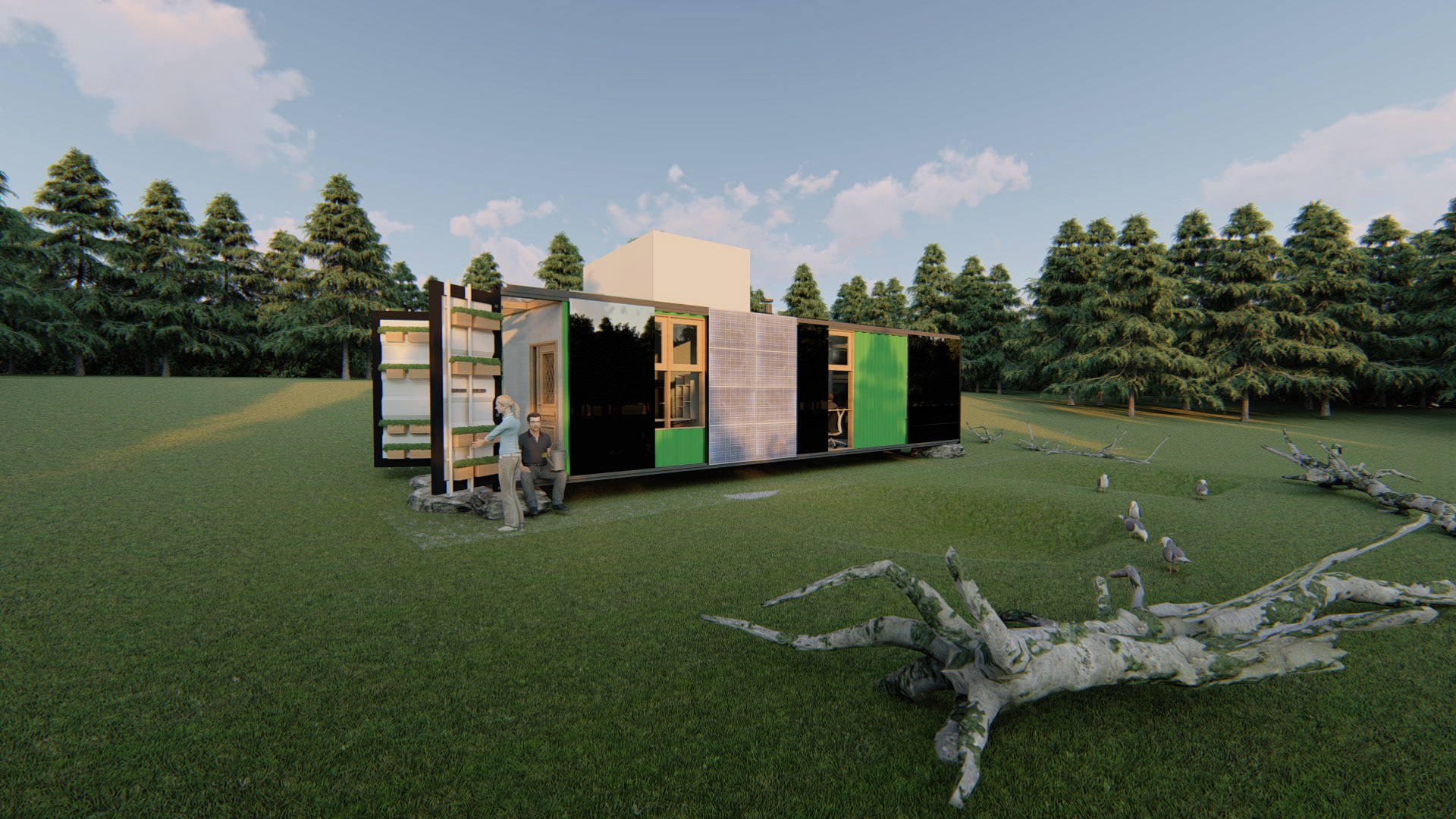 Shipping Container Tiny House-1