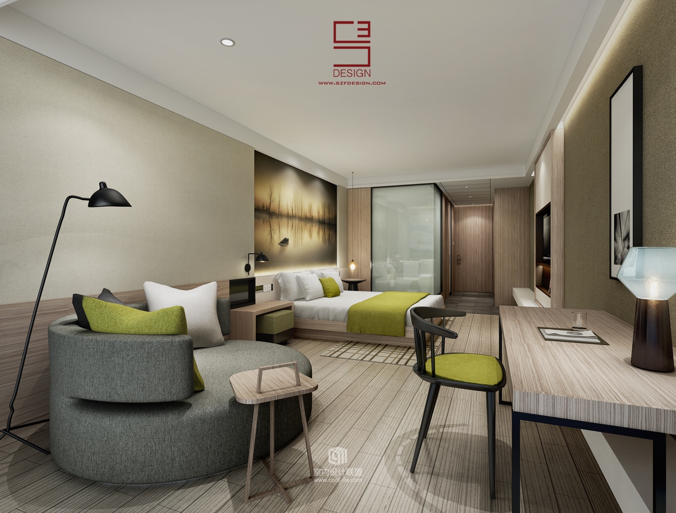 舍宅坊 讲究生活体验 先来一波亚朵酒店效果图~-52