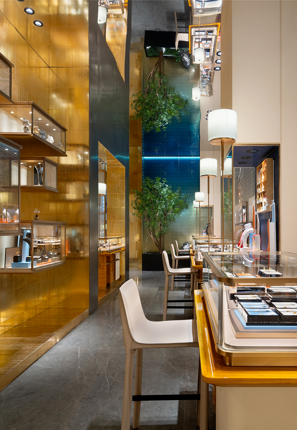 中国黄金国际旗舰店丨中国山西丨佰第设计-65