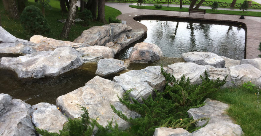 乡村俱乐部多步瀑布及景观打造项目丨VII MIRACULA工作室-21